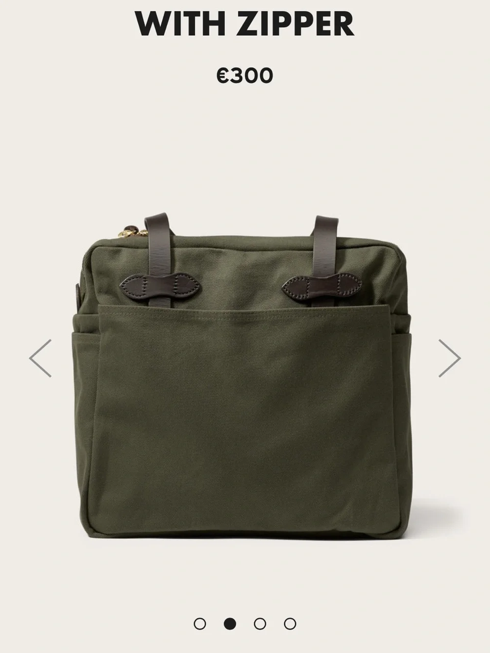 Filson Rugged Twill Tote Bag
